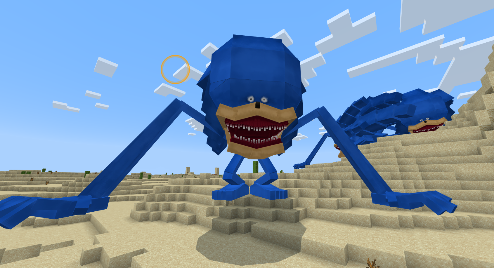 Shin sonic minecraft mod